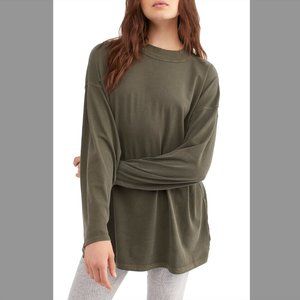 We the Free by Free People Be Free Tunic T-Shirt in Army, Size Small